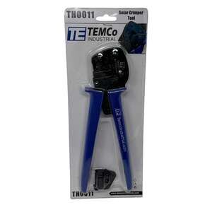 TEMCo Industrial TH0011 Solar Crimper Tool for 10, 12, 14 AWG MC4 Connector Term